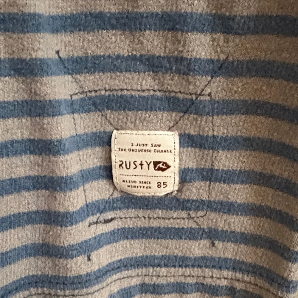 Rusty Men's Blue and Gray Long Sleeve Tee - Picture 2 of 4